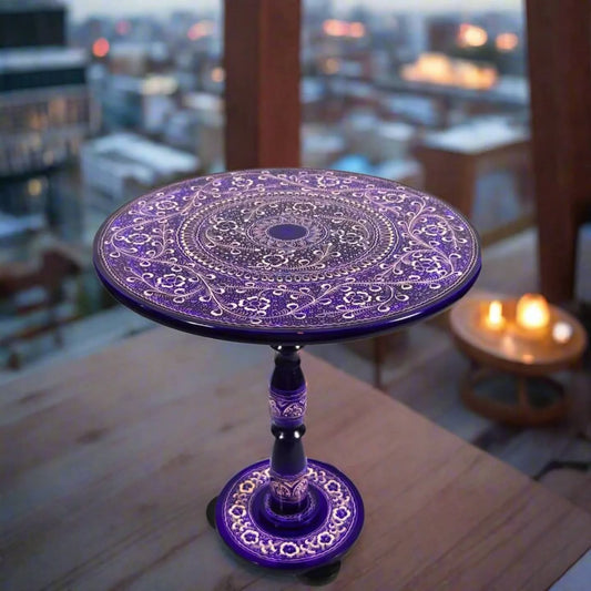 Wooden Handmade Artistic Naqshi Coffee Table